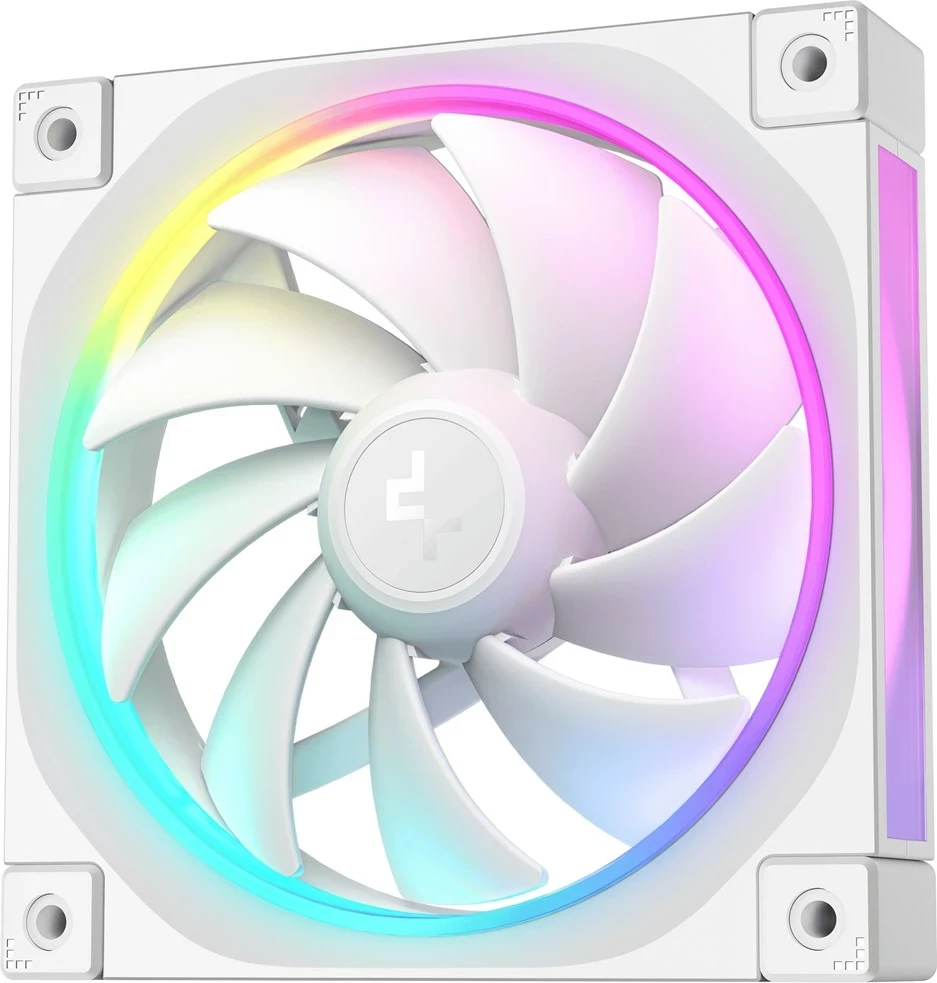 Kasë ventilator DEEPCOOL FL12 WH, 12 cm, i bardhë, 1 copë