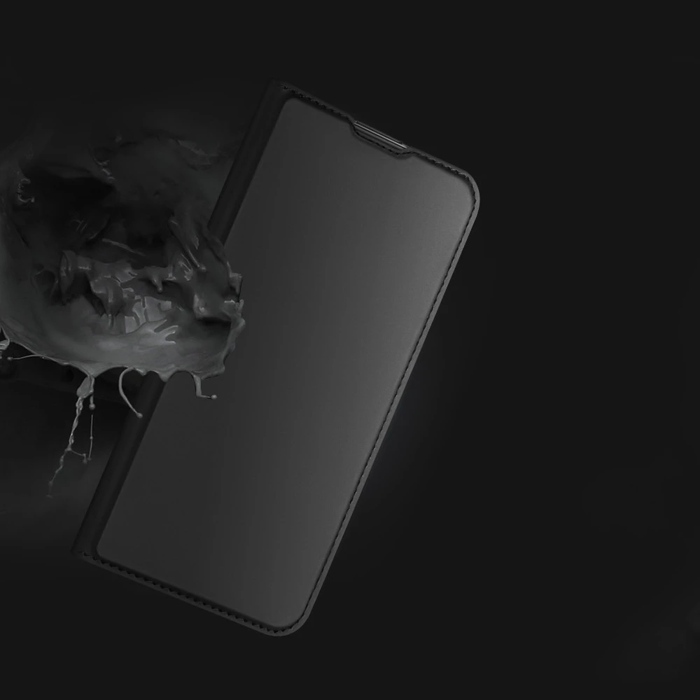 Mbështjellës Dux Ducis Skin Pro për Realme Narzo 50A, me kapak, i zi