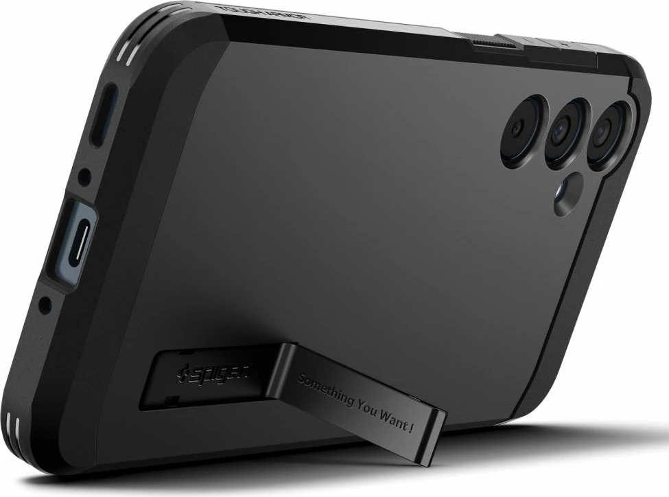 Mbështjellës Spigen Tough Armor për Samsung Galaxy A35 5G, i zi