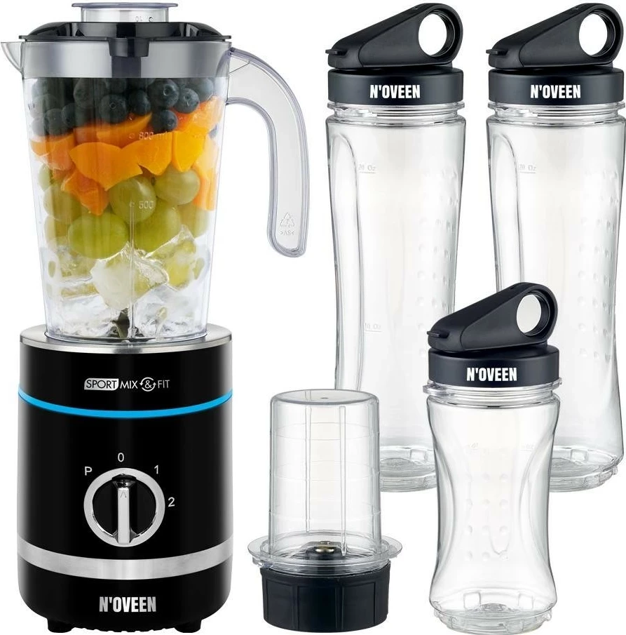 Blender N'OVEEN X-Line Sport Mix & Fit SB2000, 500W, 800ml, i zi