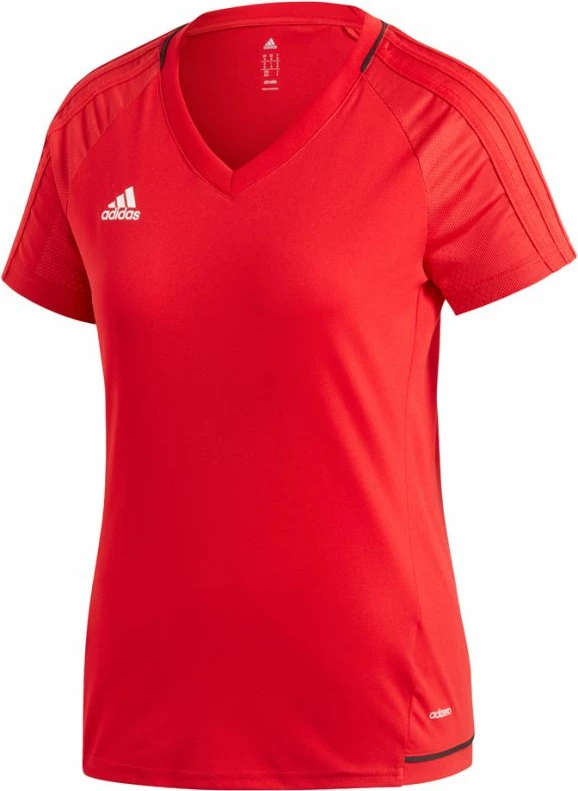 Maicë sportive për femra adidas, e kuqe