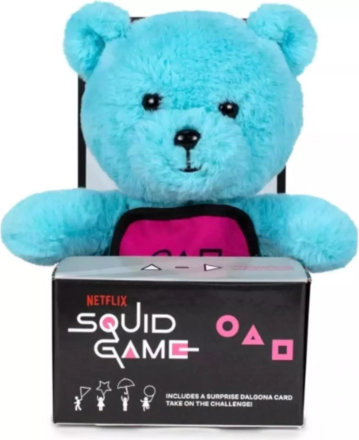 Ari pellushi PlaybyPlay Squid Game Teddy Bear 25 cm, i kaltër
