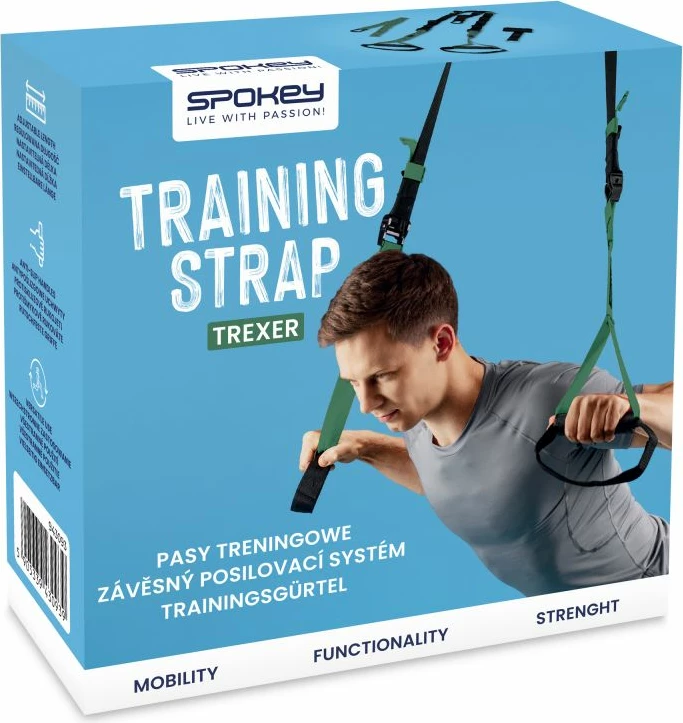 Banda për ushtrime Spokey, të zeza