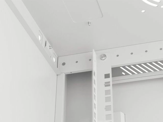 Kabinet rack muror Lanberg WF01-6409-10S 19" 9U 600x450x512.35mm, gri