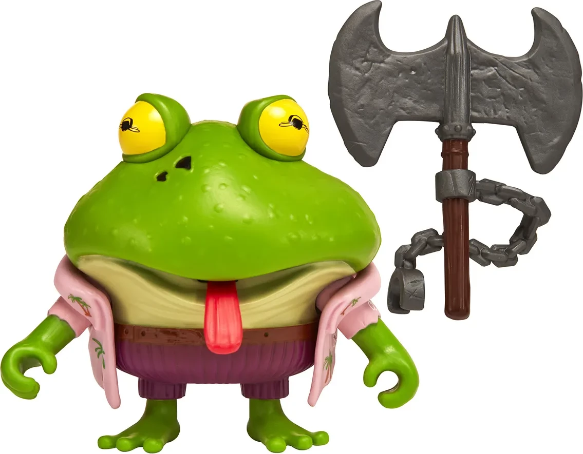Teenage Mutant Ninja Turtles Mutant Mayhem Genghis Frog Figure
