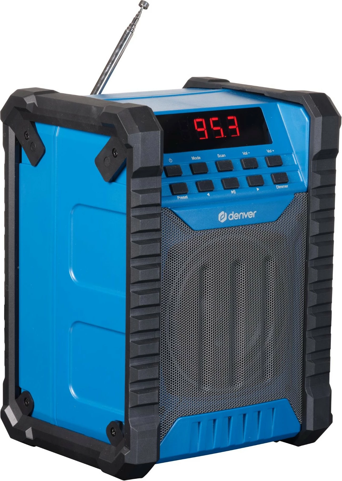 Radio Denver WRB-60, FM, Bluetooth, me bateri, blu