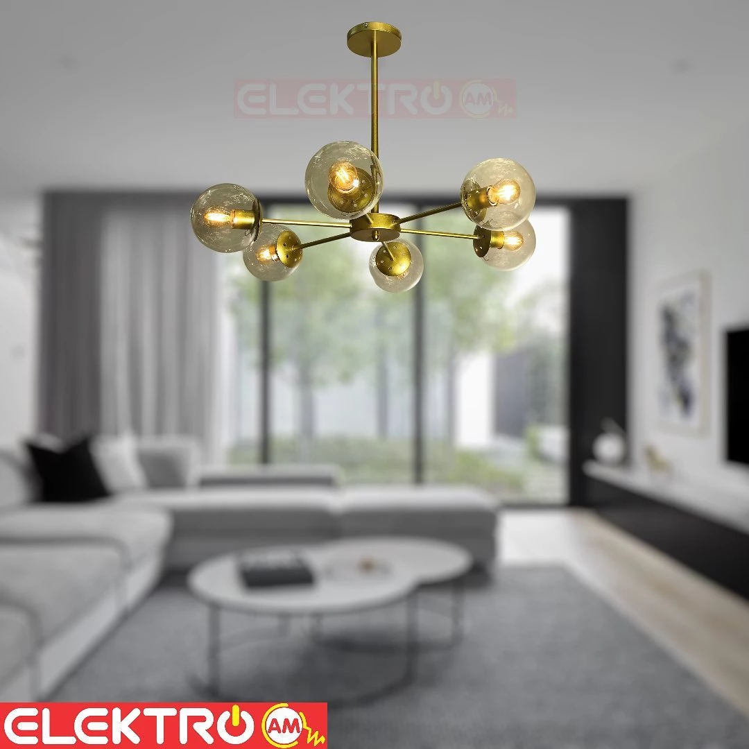 Abazhur klasik 6 llampa