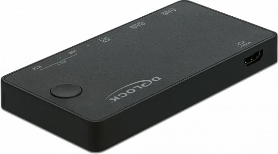 KVM Switch DeLOCK 11477, HDMI + USB-C, 4K 60Hz, 2x USB 2.0, i zi