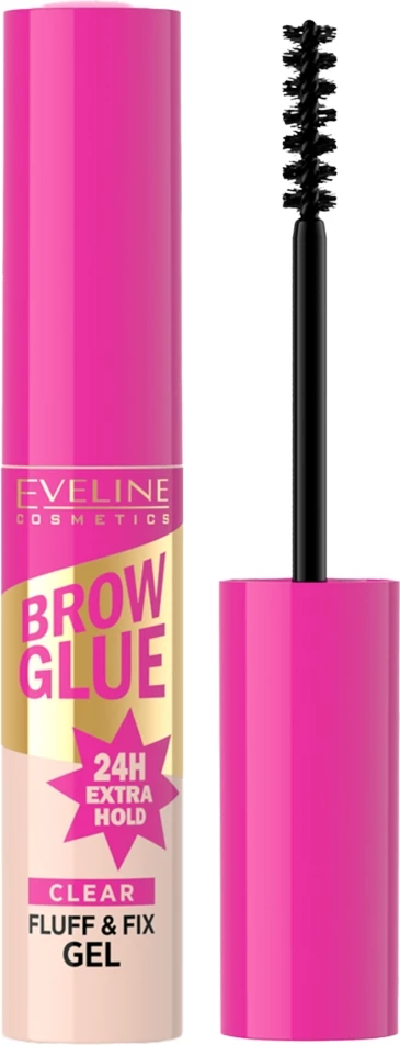Xhel për vetulla Eveline Cosmetics Brow Glue për femra, transparent, 6ml