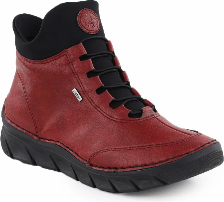 Çizme të shkurtra për femra Rieker 55069-35, të zeza