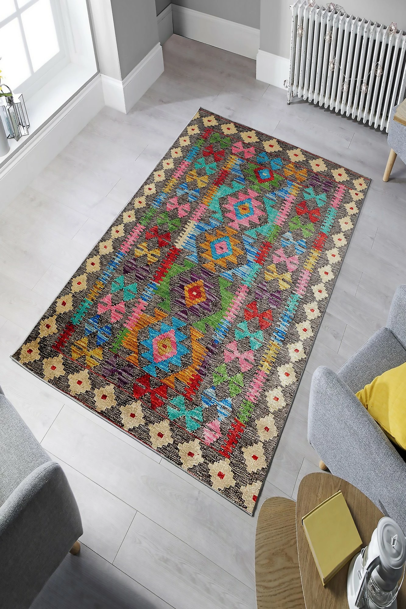 Qilim Conceptum Hypnose, shumëngjyrësh, 60x100cm, W1178