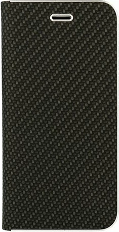 Mbështjellës HAVANA Premium Flip Cover për Xiaomi Redmi 8A, MPN 10141, me mbyllje magnetike, me xhep për kartelë, Carbon Black