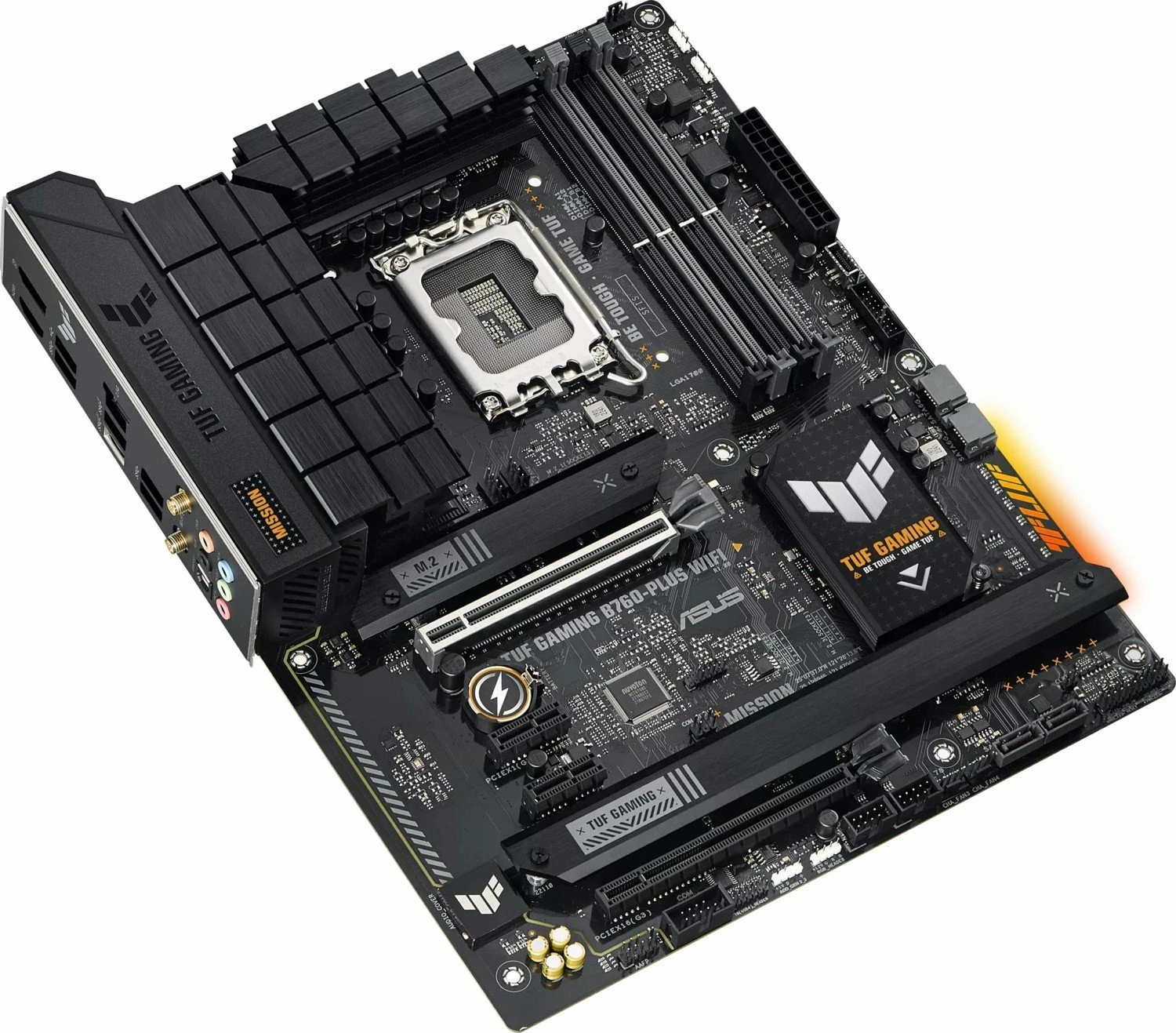 Pllakë amë Asus TUF GAMING B760-PLUS WIFI, ATX, Wi‑Fi, Bluetooth