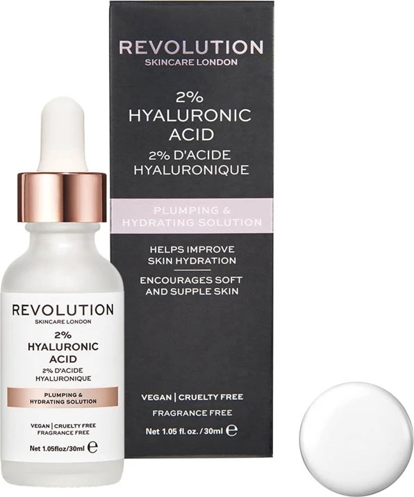 Revolution Skincare Plumping & Hydrating Solution - 2% Hyaluronic Acid