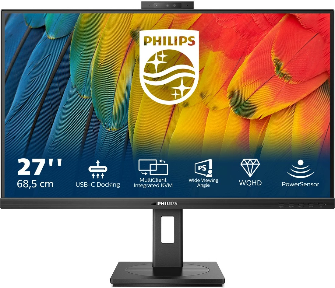 Monitor Philips 5000 series 27B1U5601H/00, 27", Quad HD, LCD, i zi