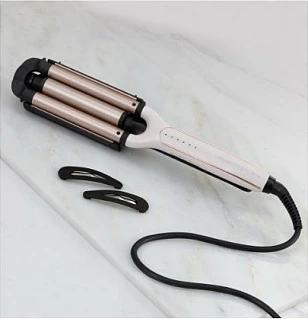 Hekur për kaçurrela Remington PROluxe 4-in-1 CI91AW, 210°C, rozë e artë/zi