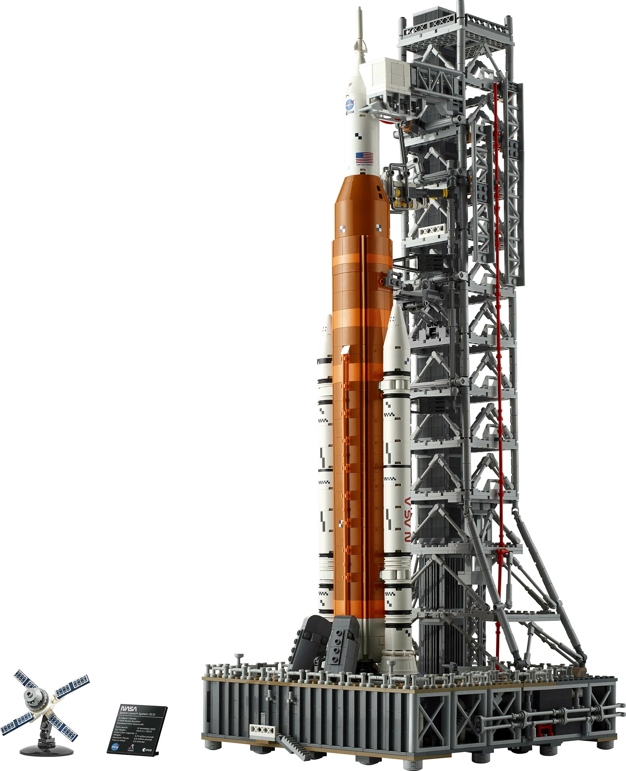 Set ndërtimi LEGO Icons NASA Artemis Space Launch System 10341, 3601 copë, multikolor