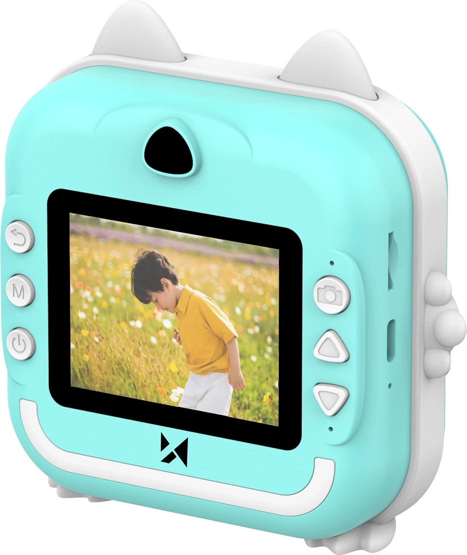 Kamerë digjitale për fëmijë Wozinsky WDT-01 me printer termik, 48MP, 2.4", 1200mAh, Bluetooth, kaltër