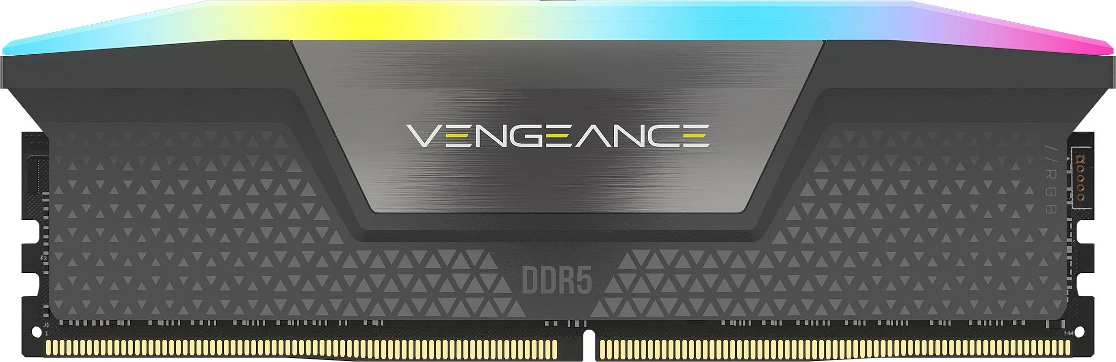 RAM Memorje Corsair Vengeance RGB 32GB (2x16GB) DDR5 6400MHz CL32, e zezë