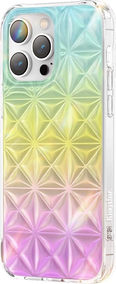 Mbështjellës Kingxbar Miya Series për iPhone 14 Plus, shumëngjyrësh