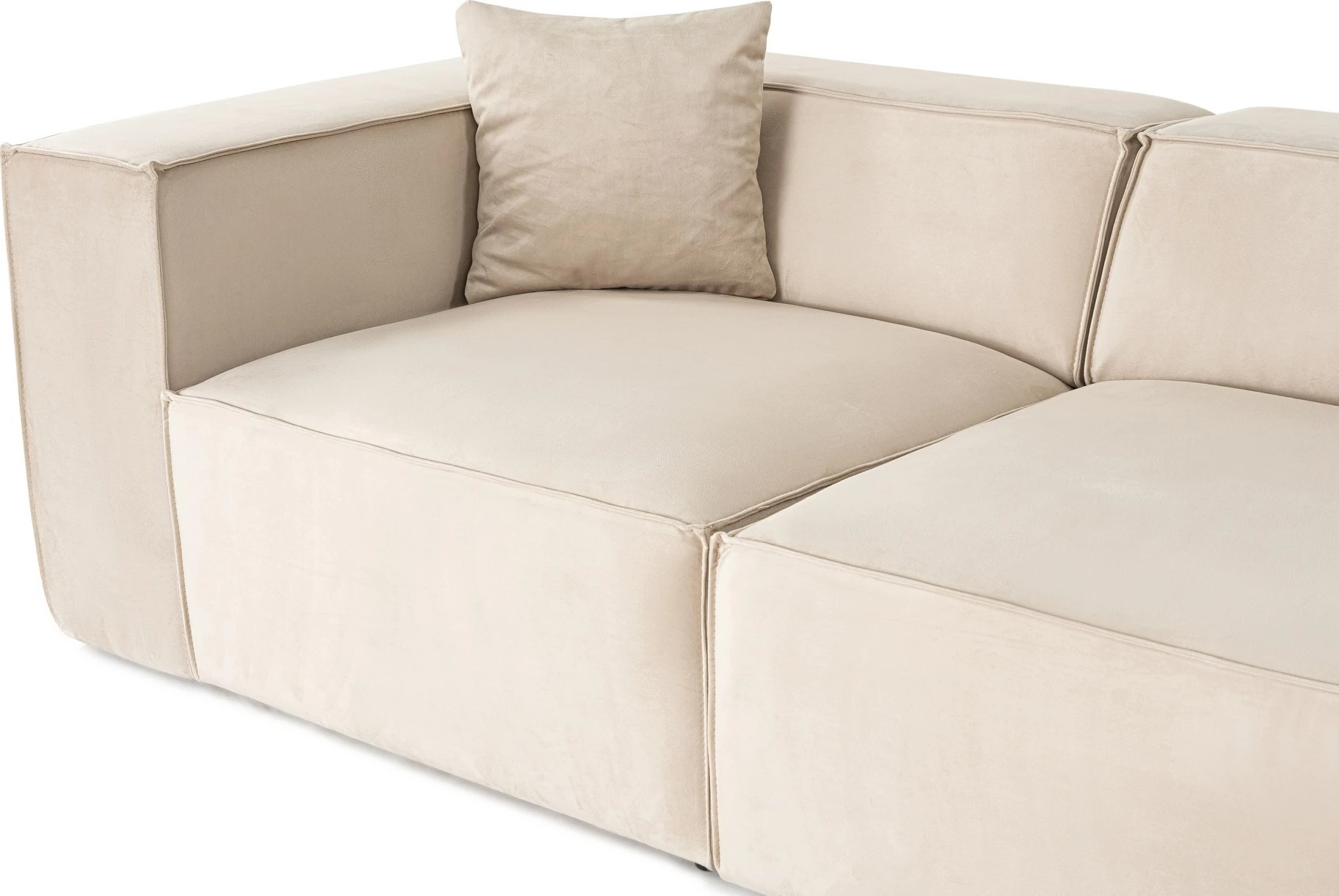Divan dy ulëshe Lora, krem, Atelier del Sofa
