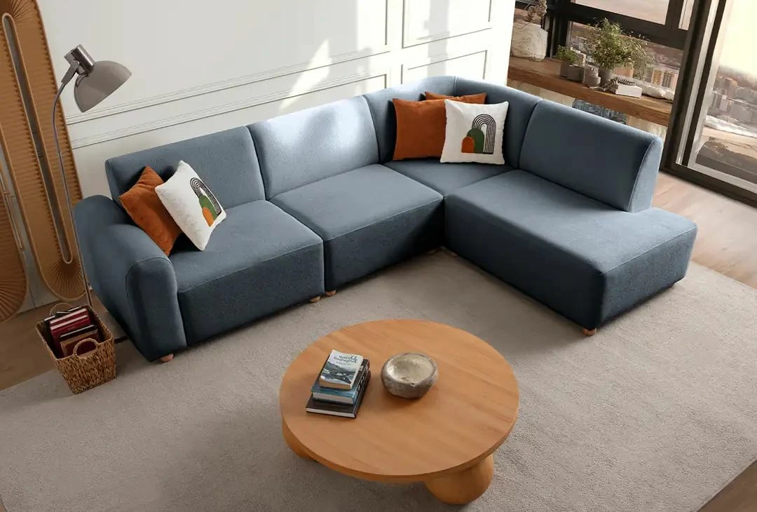 Këndare S-Loft, ngjyrë kaltër, Atelier del Sofa