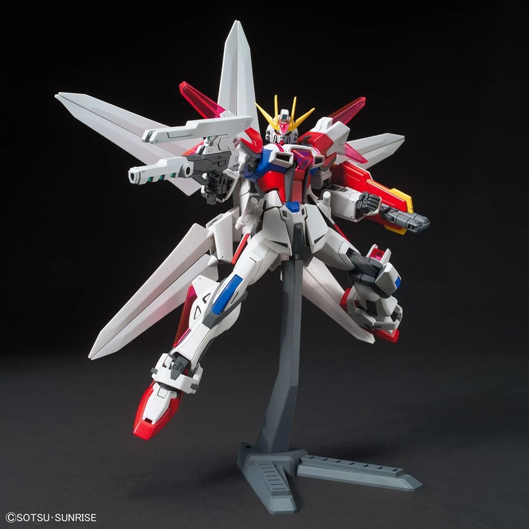 Model plastik Bandai HGBF Build Strike Galaxy Cosmos 1/144, koleksion