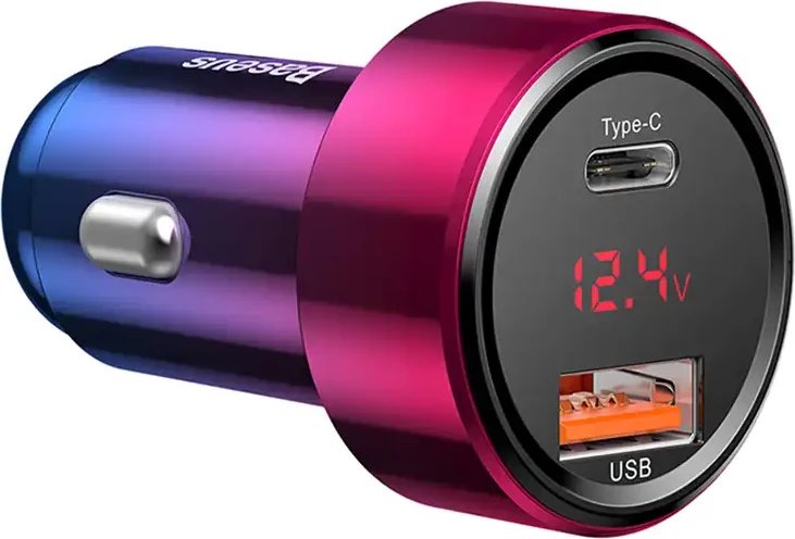 Karikues makine Baseus Magic Series CCMLC20C-09, 45W, USB-C & USB-A, kuq-blu