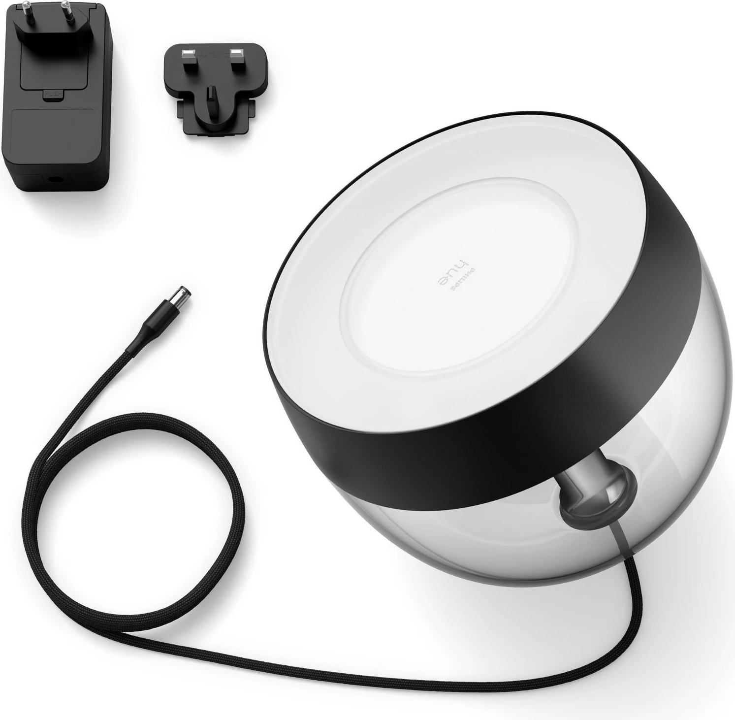 Llambë tavoline Philips Hue Iris, Smart, Bluetooth/Zigbee, LED, Ngjyrë e zezë