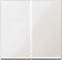 Kapak (Wippe) për ndërprerës seri/taster MERTEN System M 432519, i bardhë