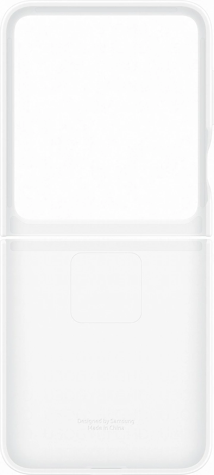 Mbështjellës silikon Samsung Flip7 FE i bardhë