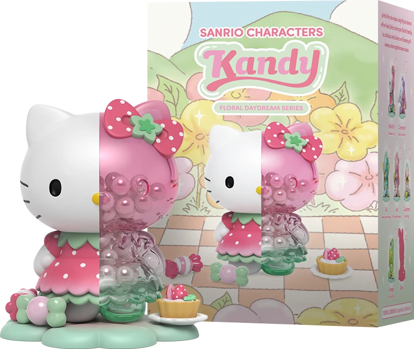 Figurinë koleksionuese Mighty Jaxx Kandy: Sanrio Floral Daydream Series, blind box (figurë e rastësishme)
