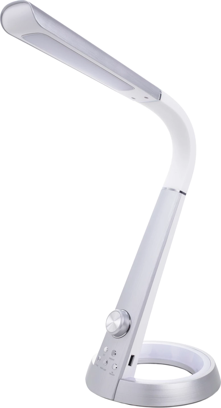 Llambë tavoline LED profesionale BLAIN PRO FH4451.08 ngjyrë argjendi 34,3x18,3x42,5H cm