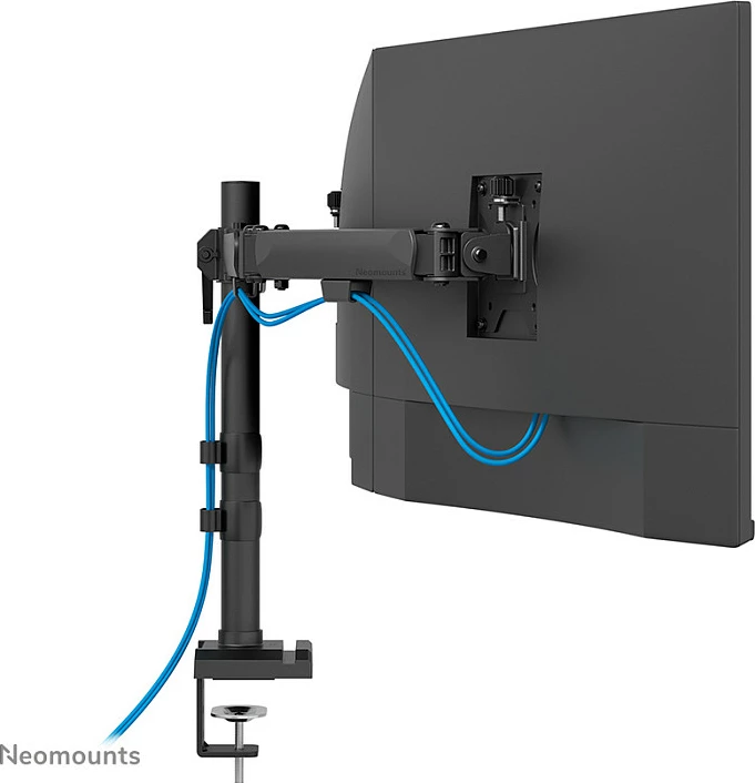 Krah monitorësh Neomounts NERO DS60-600BL3, për 3 monitorë 10-27", VESA 75x75/100x100, e zezë