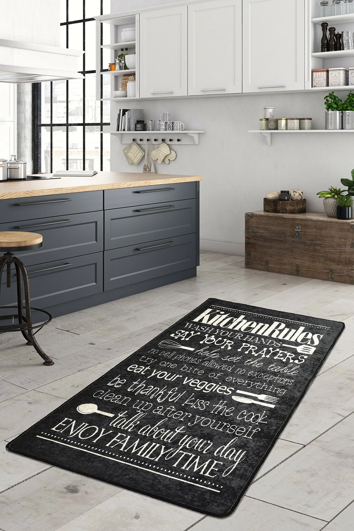 Qilim korridori Conceptum Hypnose, kuzhinë, shumëngjyrësh, 100x300cm