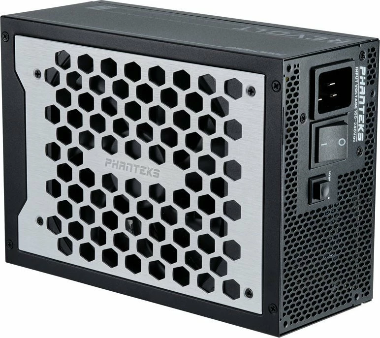 Furnizues rryme Phanteks Revolt PH-P1600TR_BK01C 1600W 80 Plus Titanium ATX 3.0 plotësisht modular PCIe 5.0, i zi