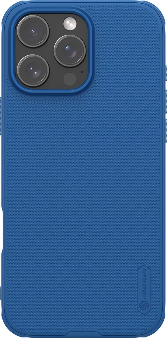 Mbështjellës Nillkin Super Frosted Shield Pro Magnetic për iPhone 16 Pro, kaltër