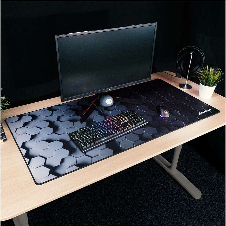 Mauspad Sharkoon SKILLER SGP30 Big Hex, Gaming, 1200x600 mm, i zi