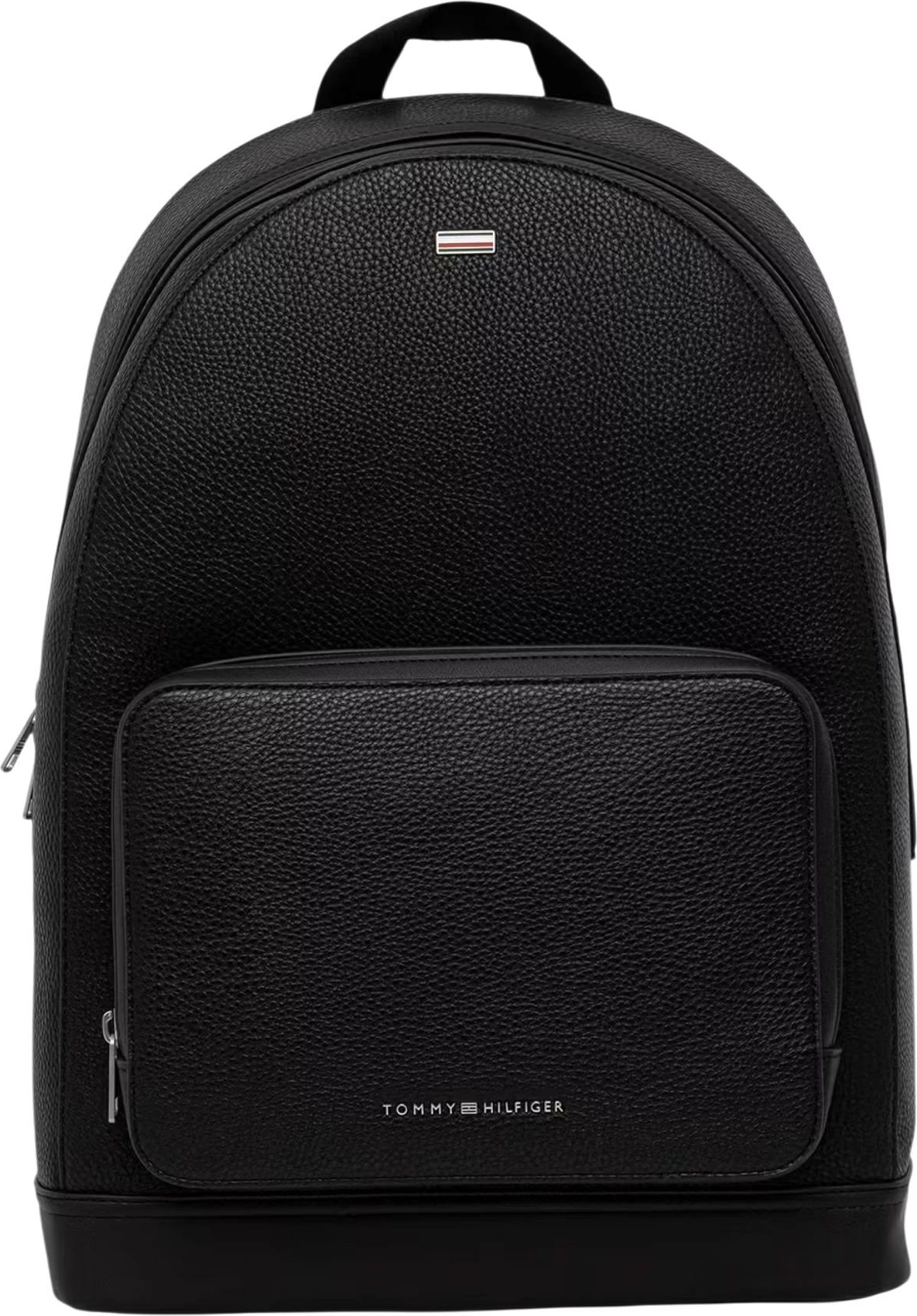 Çantë shpine Tommy Hilfiger TH Central Backpack AM0AM14431, e zezë