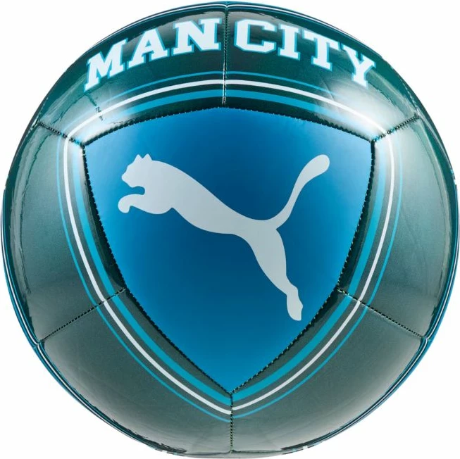 Top futbolli Puma MCFC Culture 84976 13, kaltër-turkuaz