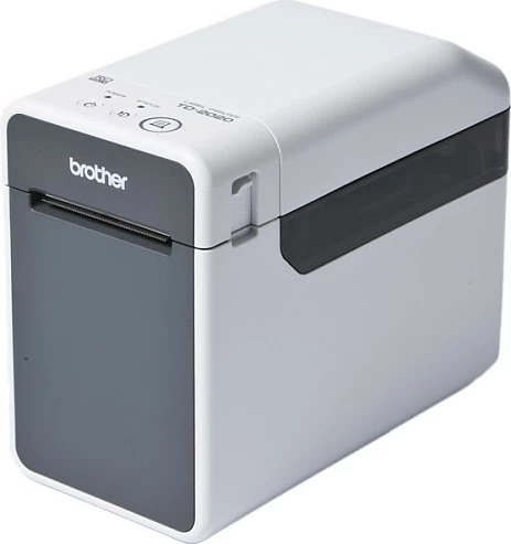 Printer etiketash Brother TD-2125NWB, termal direkt, 203 DPI, Wi‑Fi/Bluetooth/Ethernet, bardh e zi