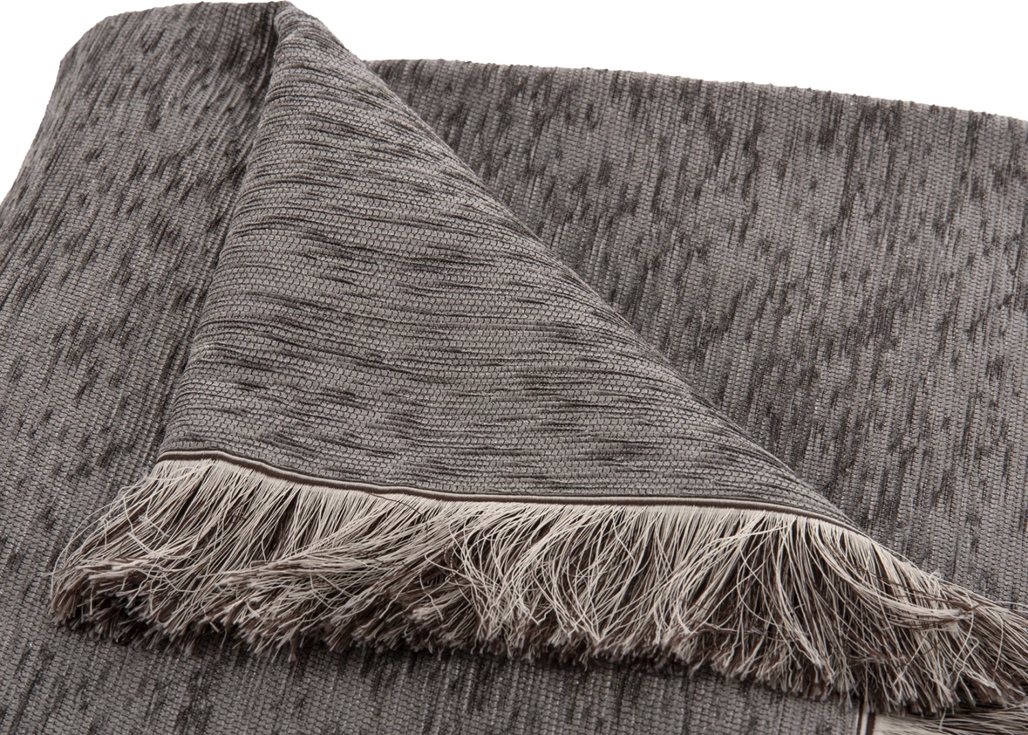 Mbulesë divani me franja DREAMTOPIA FH12165.08 ngjyrë gri 295x170 cm