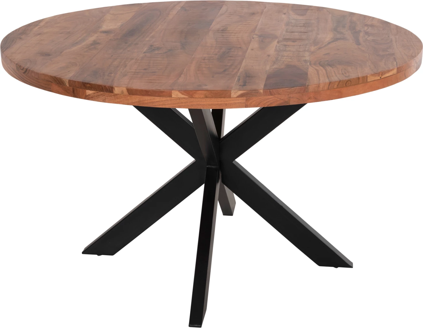 Tavolinë e rrumbullakët për ngrënie MONTANA SUPERIOR, dru akacie, FH9904, 4cm, Φ150Χ79Hcm