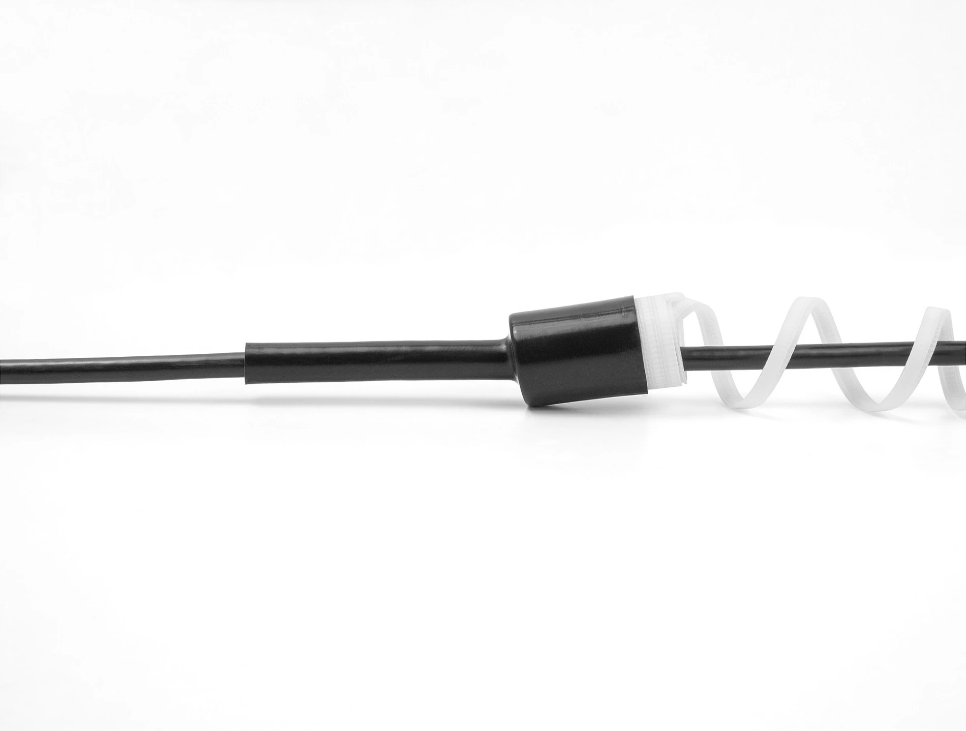 Tub tkurrës pa nxehtësi DeLOCK Cold Shrink, 25 mm x 130 mm, 2 copë, i zi