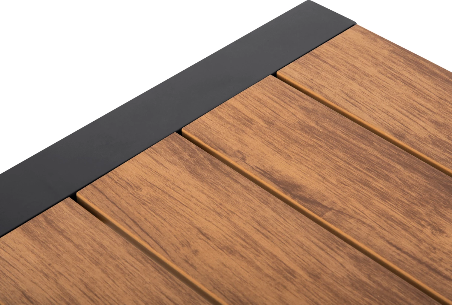 Tavolinë për terasë GOYA FH6059.03 alumini, ngjyrë antracit, sipërfaqe tavoline polywood, 160x80x75 cm