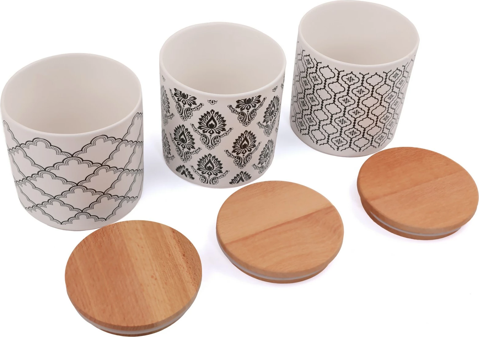 Set kuti qeramike për ruajtje (6 copë), Hermia Concept, ST040203F022A467600MASKL00