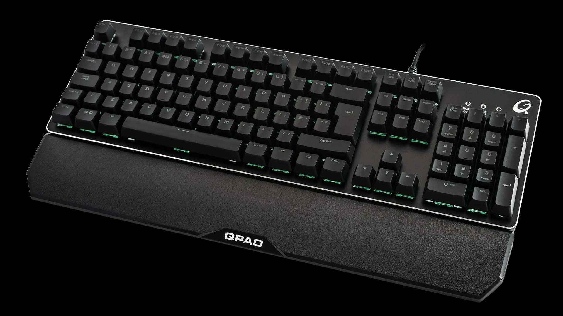 Tastierë gaming QPAD Pro MK40, QWERTY, e zezë