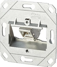 Prizë rrjeti METZ CONNECT C6Amodul, 1 portë RJ45, 180°, UP0, RAL9010 e bardhë