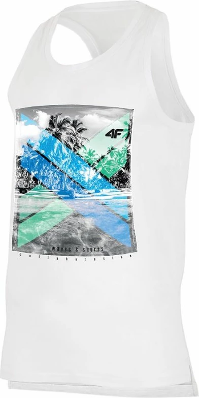 Maicë pa menge për meshkuj 4F, e bardhë