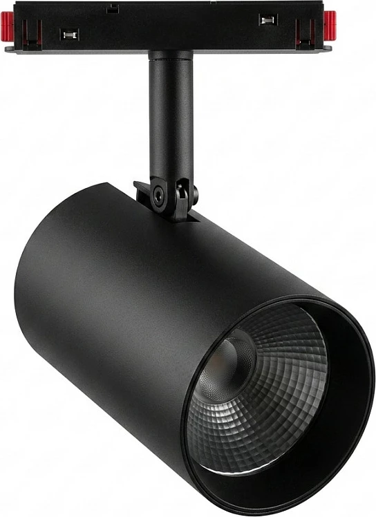 Reflektor LED për shinë magnetike Miboxer 48V, 12W, CCT, Zigbee 3.0 + 2.4G, i zi